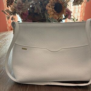 Koret Ivory Textured Shoulder Bag